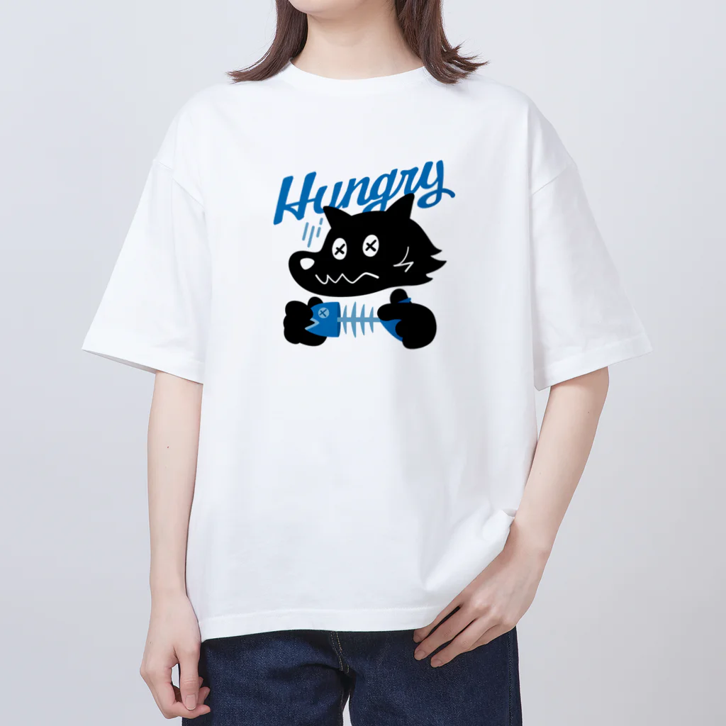 kocoon（コクーン）の空腹ハングリー犬 Oversized T-Shirt