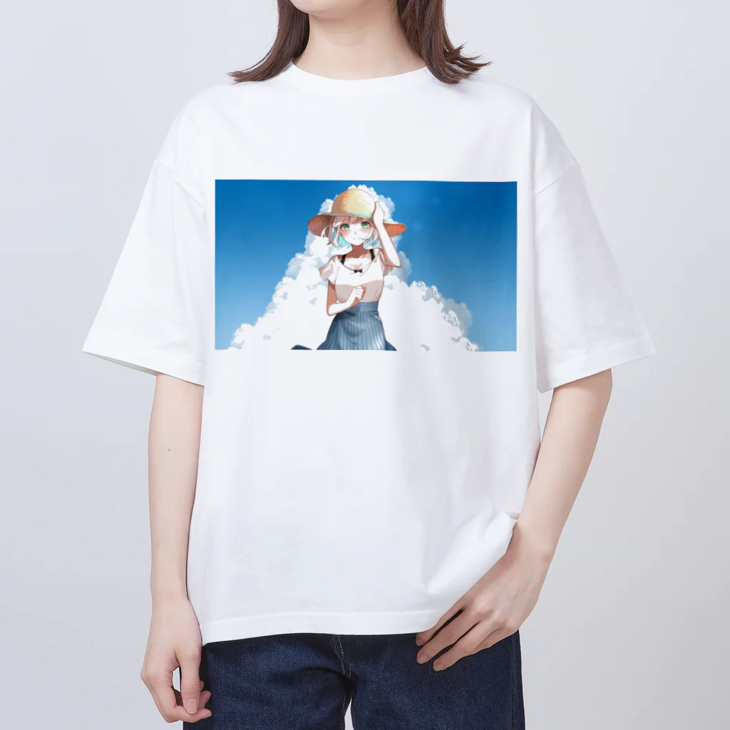 眠廻すぅ＠新人Vtuberの夏の眠廻すぅ オーバーサイズTシャツ