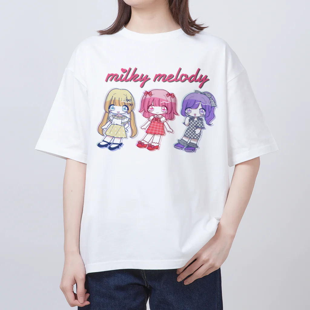 milky♡melodyのみるめろちゃん🍭💎🌸 オーバーサイズTシャツ