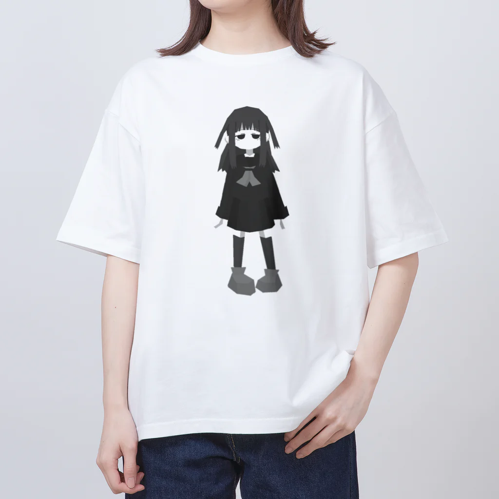 いゝんてふのローポリもの子 オーバーサイズTシャツ