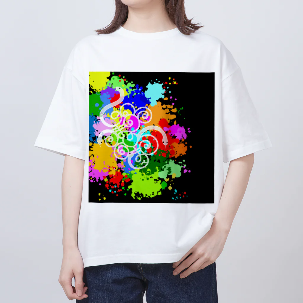 のまぴー♂♫music creator♫のノマペスク柄 Oversized T-Shirt