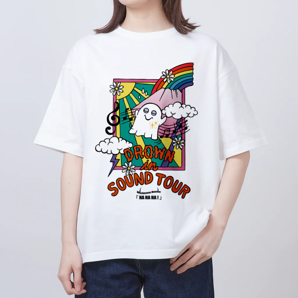 mischievous monster「  HA HA HA ! 」のDROWN IN SOUND TOUR オーバーサイズTシャツ