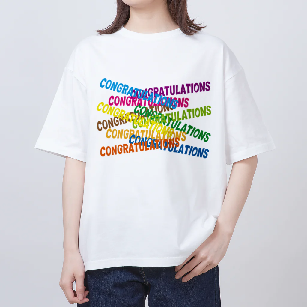 フォーヴァのCONGRATULATIONS オーバーサイズTシャツ