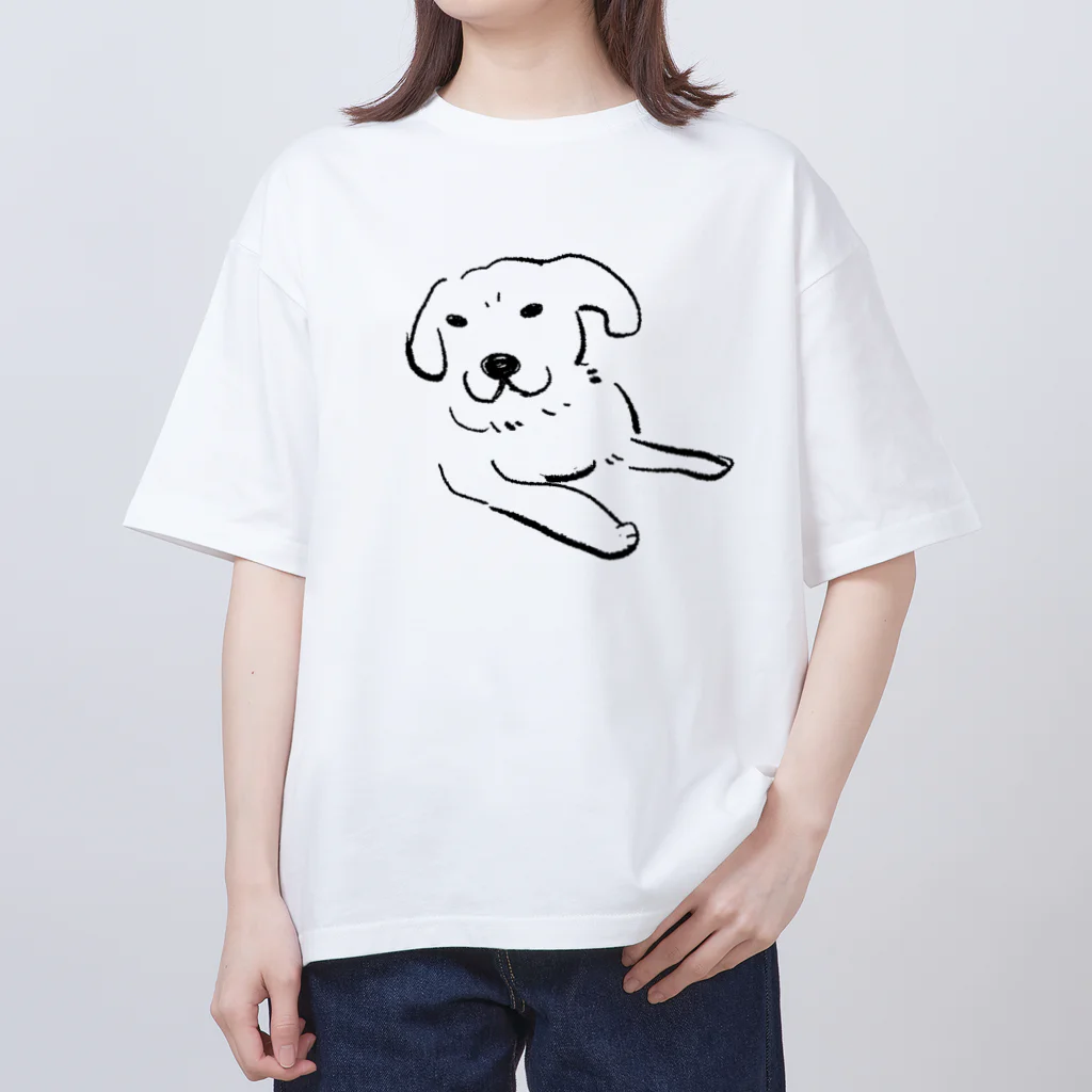 犬ちゃん屋のキリリ オーバーサイズTシャツ