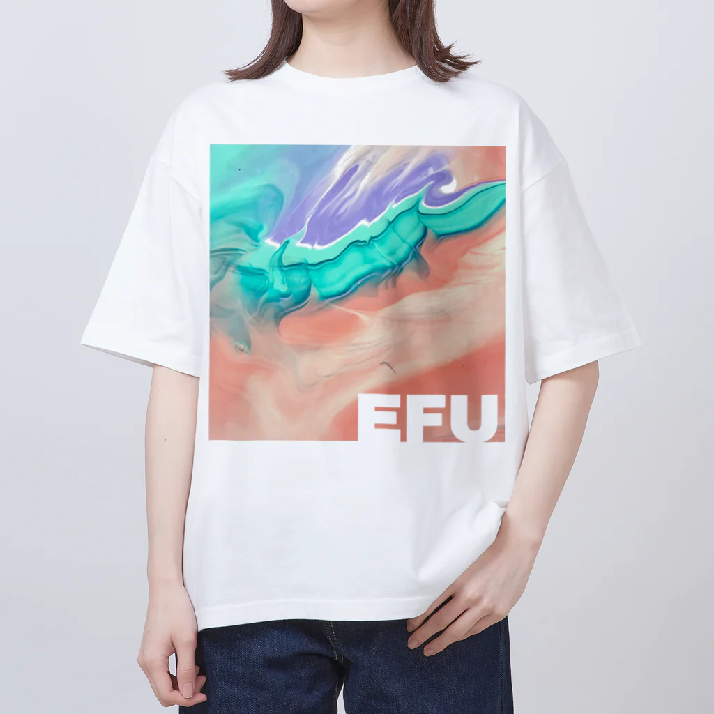 EFUのEFU オーバーサイズTシャツ Oversized T-Shirt