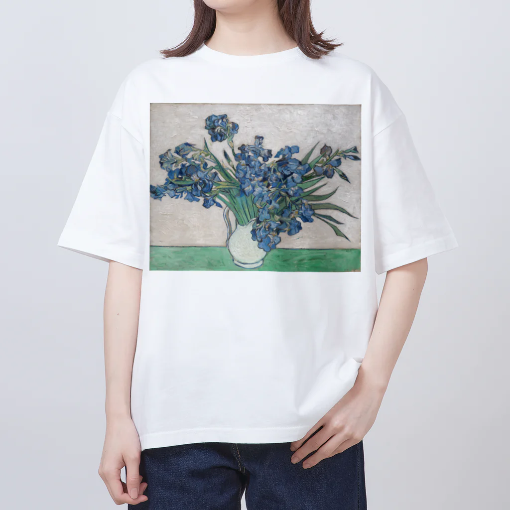 studio dashのゴッホ《 アイリス 》 Oversized T-Shirt