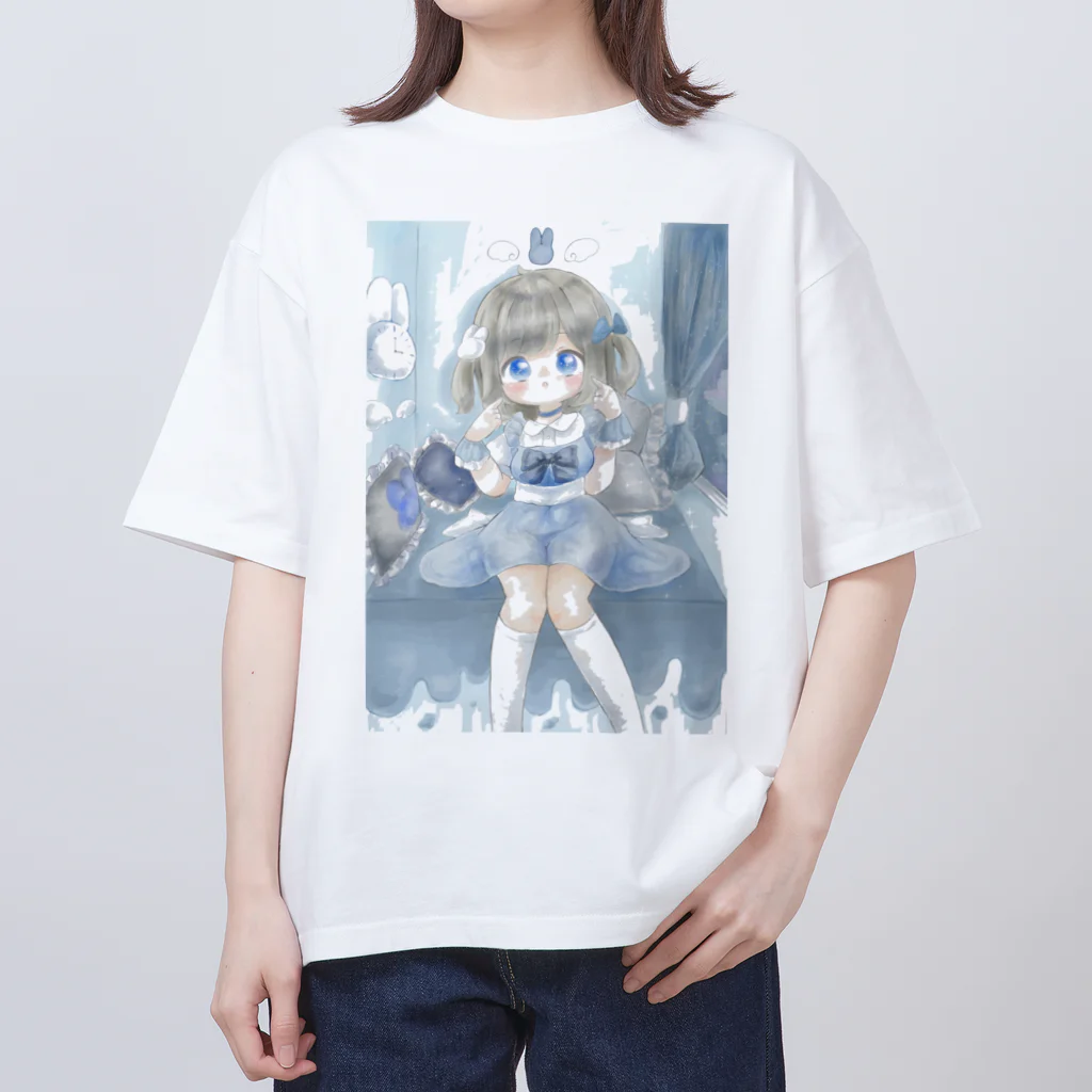 ありすちゃんのきぐるみのみずいろちゃん Oversized T-Shirt