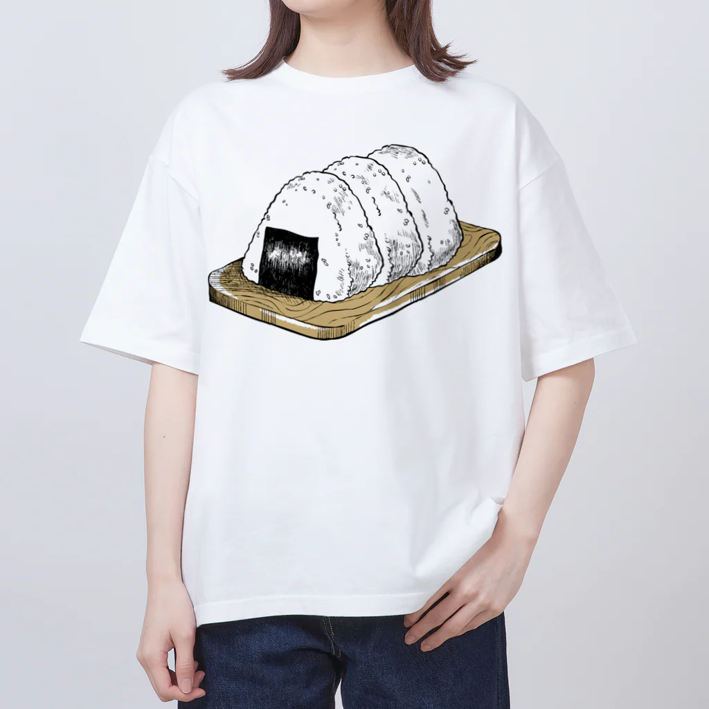 @カピバラチャンネルのおにぎりナショナリティグッズ Oversized T-Shirt