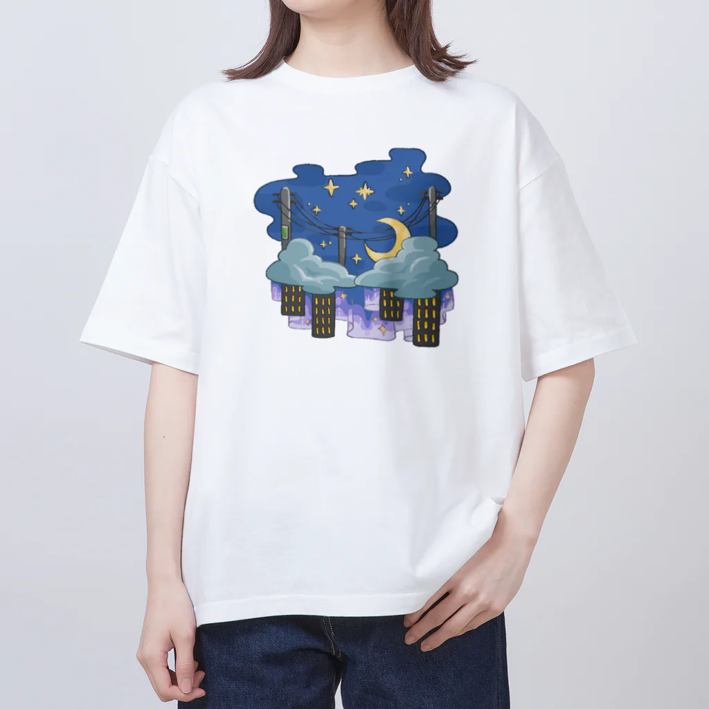 星川屋さんのよる オーバーサイズTシャツ