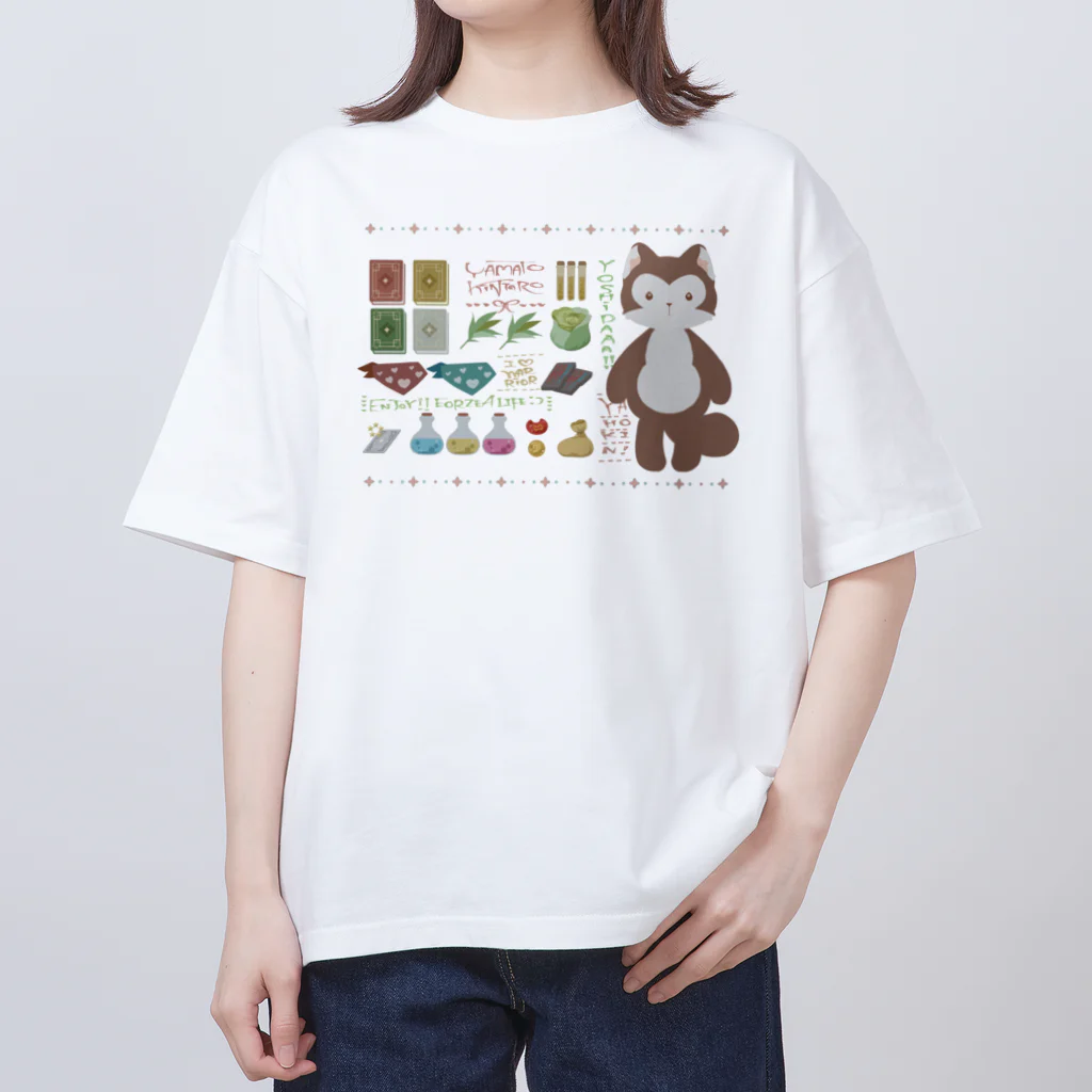 やまと金太郎のたぬき（やまきん） オーバーサイズTシャツ