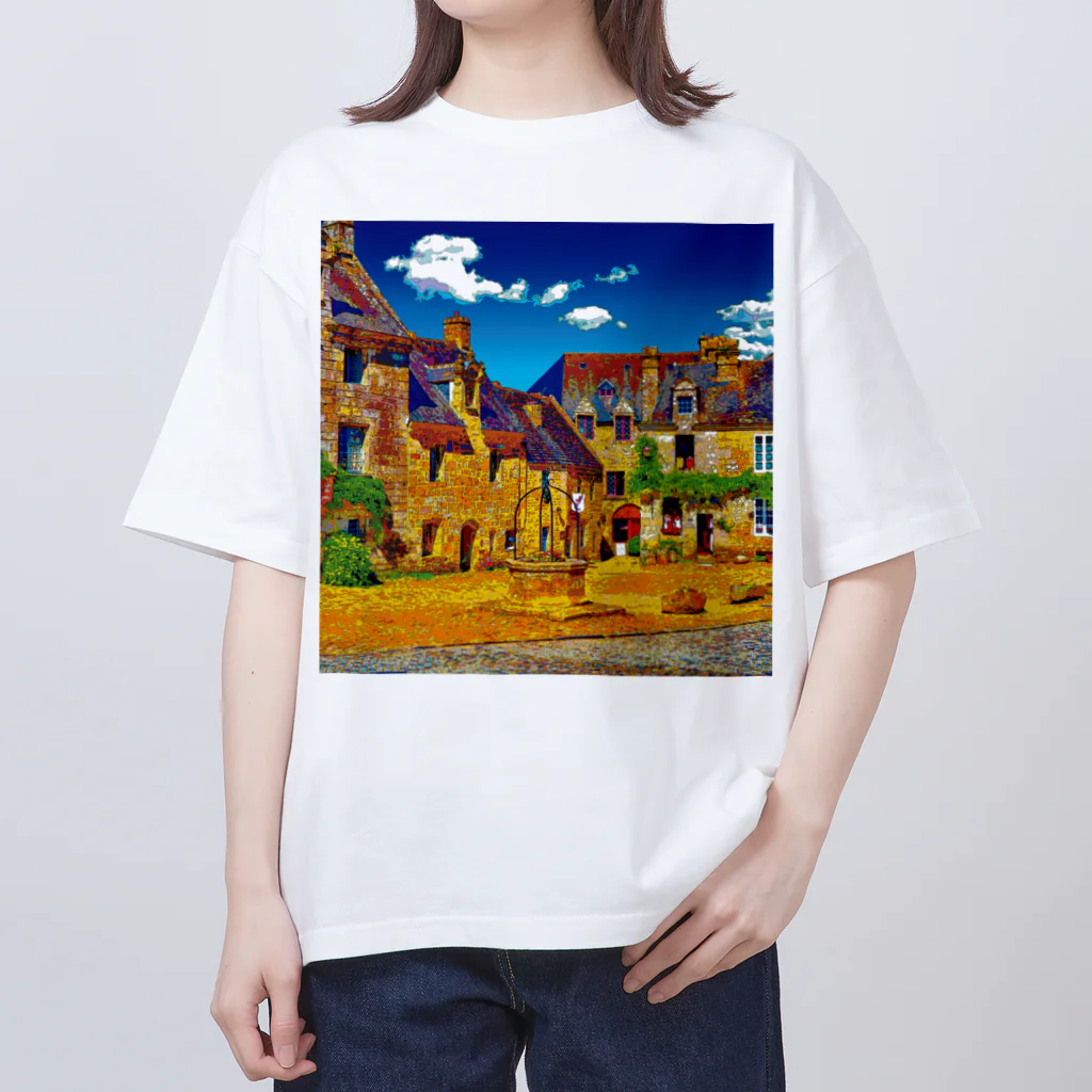GALLERY misutawoのフランス ロクロナンの街角 オーバーサイズTシャツ