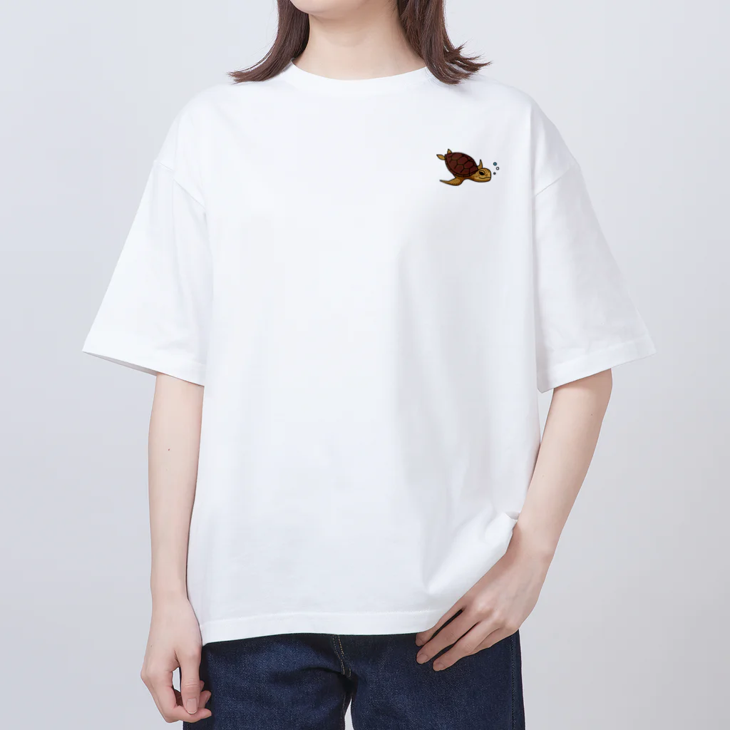 8anna storeのサーフandタートル！ Oversized T-Shirt