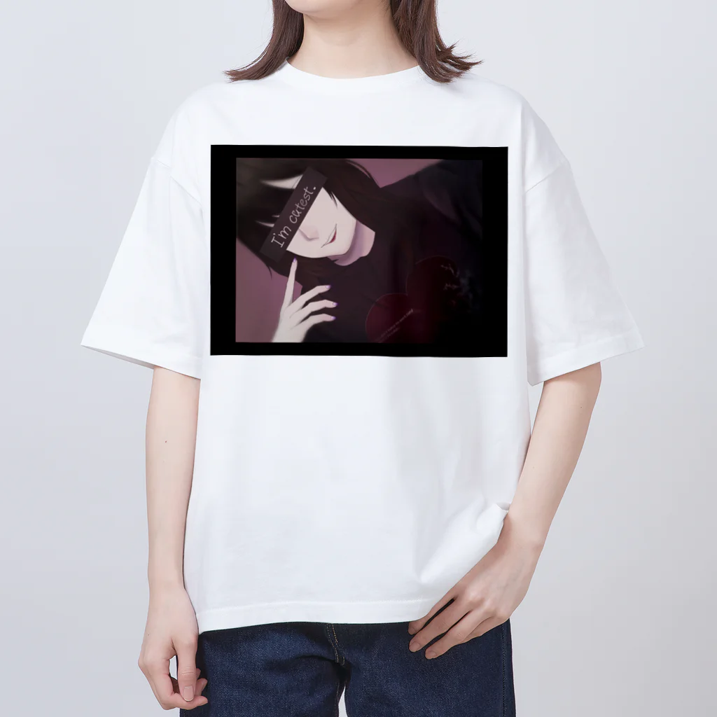 唯ちょ(Yuucho)のI'm cutest. Oversized T-Shirt