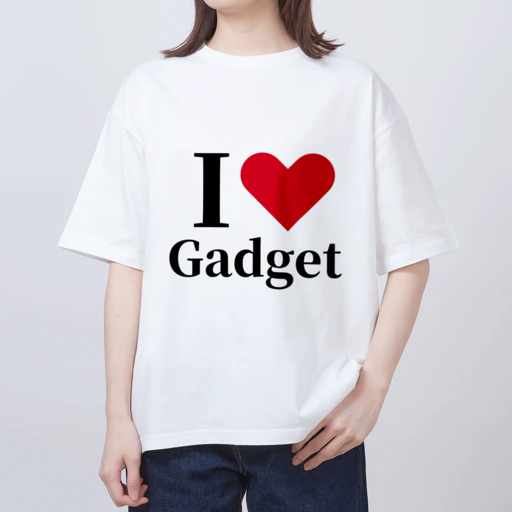 harusaraショップのI LOVE ガジェットグッズ Oversized T-Shirt