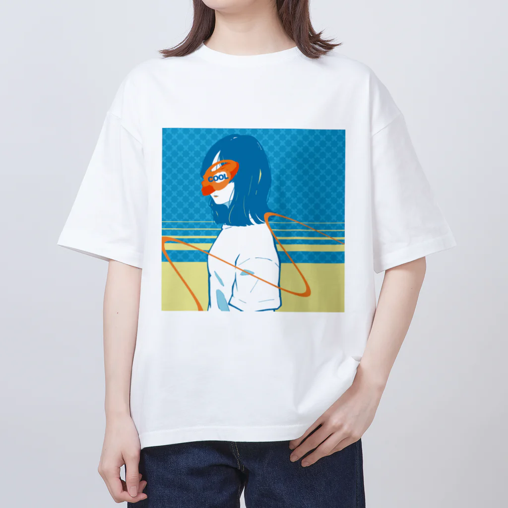 SASANAのCOOL GIRL(フロントプリント) オーバーサイズTシャツ