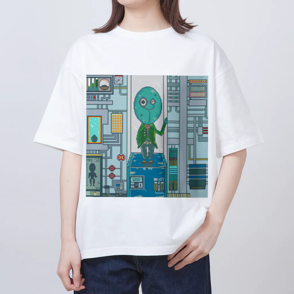 CRAZY WEのウチュウジン Oversized T-Shirt