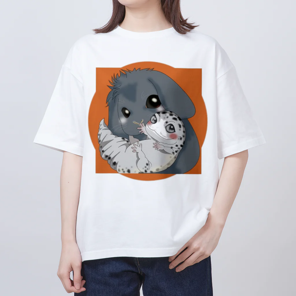 雷牙さなとりうむGoods SHOPのらいがのぐっず Oversized T-Shirt