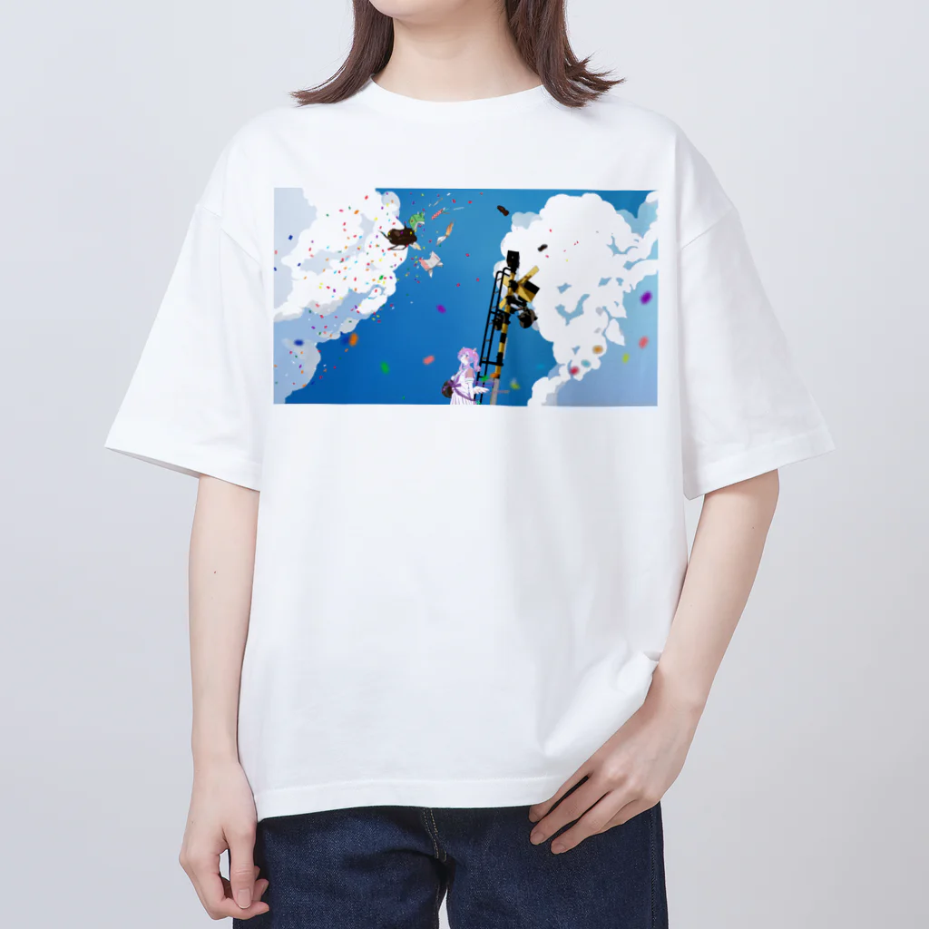 紺野ゆに🦄🦷のさわやかゆにちゃん オーバーサイズTシャツ