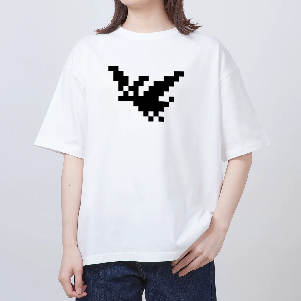 好きなもの工房のドットプテラノドン オーバーサイズTシャツ