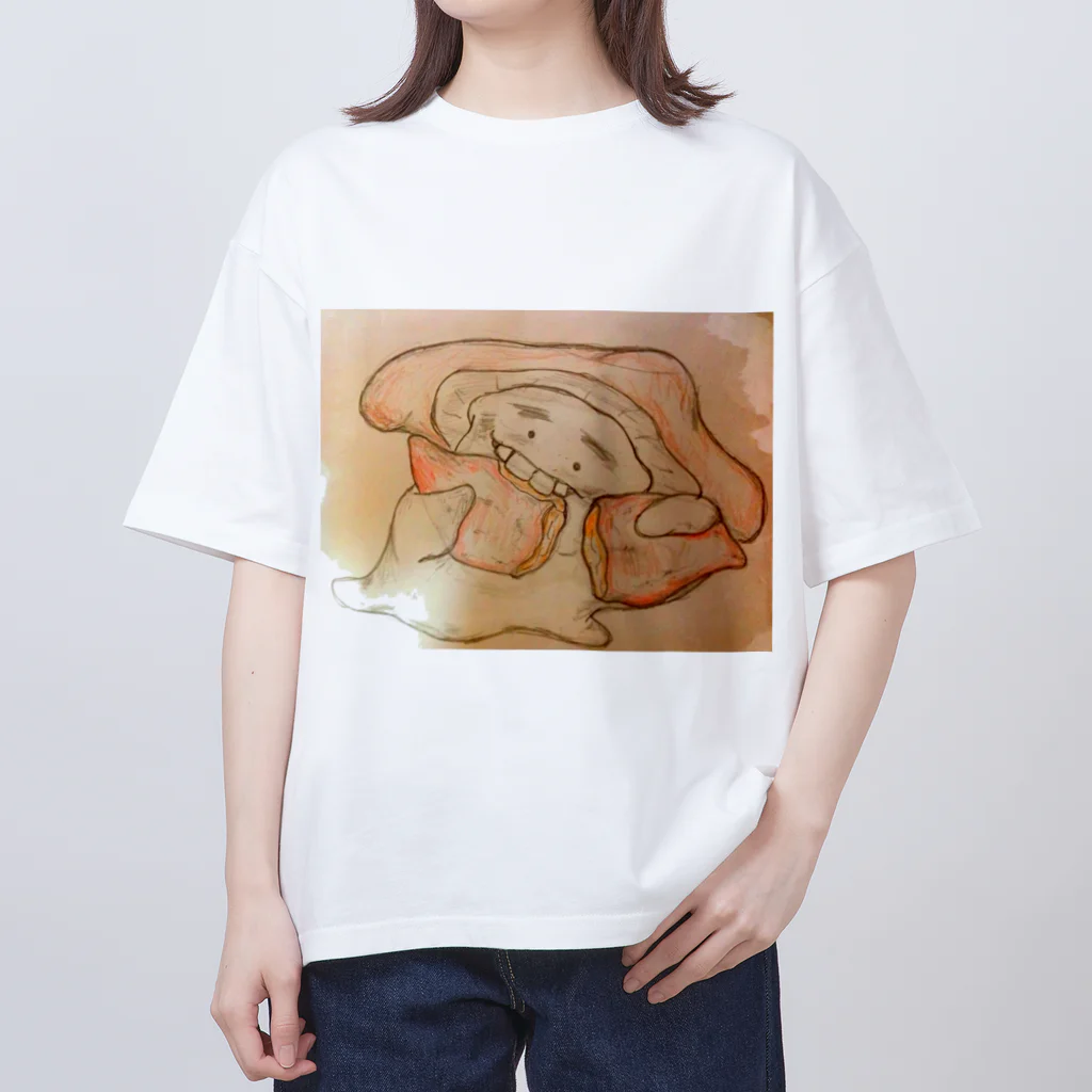 凸凹卍の食欲の秋 オーバーサイズTシャツ