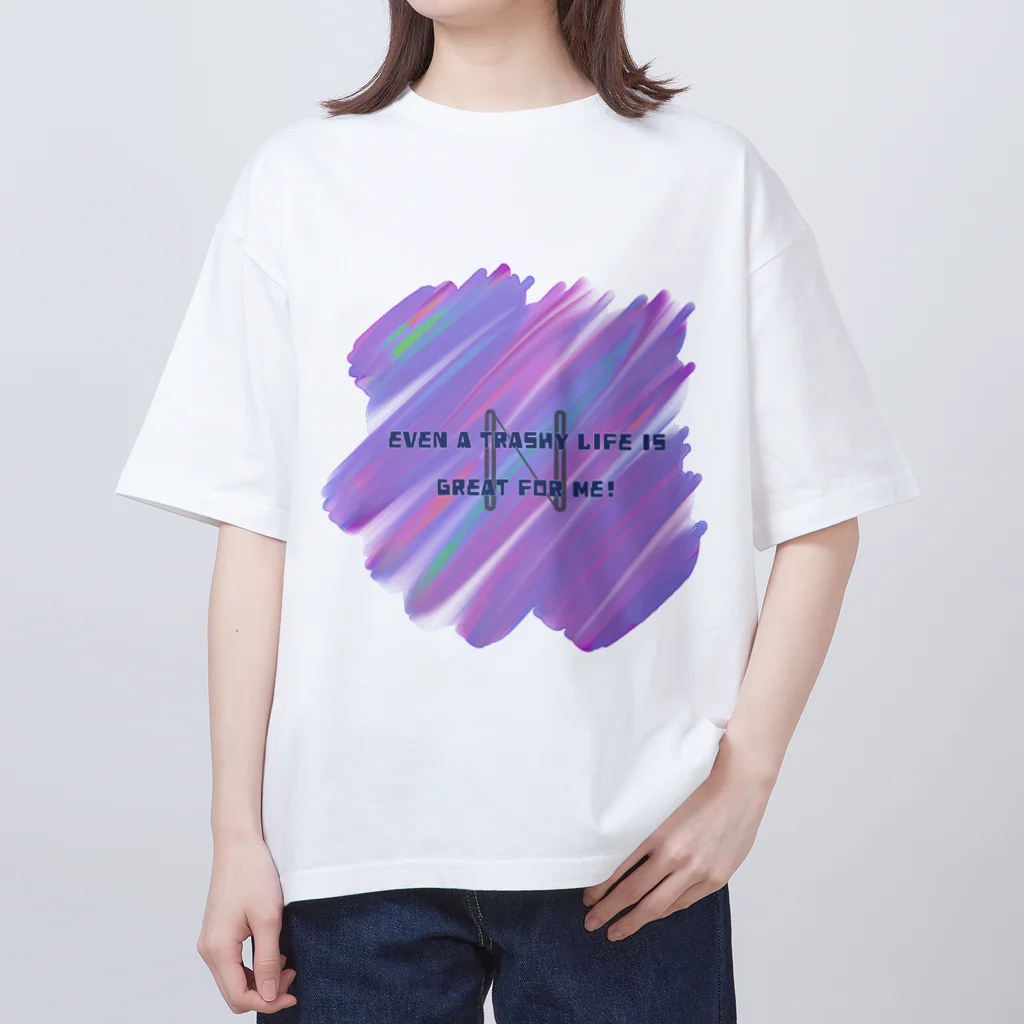 NoNseNseのNNN-MY LIFE Oversized T-Shirt