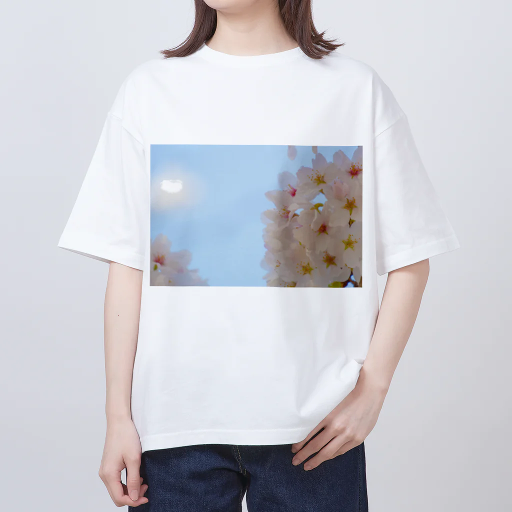 yuko__photographyの桜 オーバーサイズTシャツ