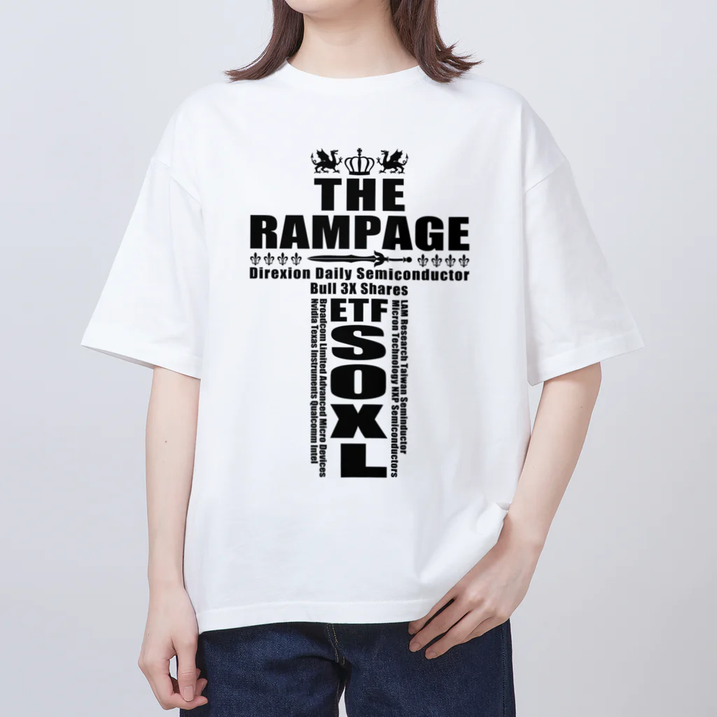 クラーケンデザインのTHE RAMPAGE オーバーサイズTシャツ