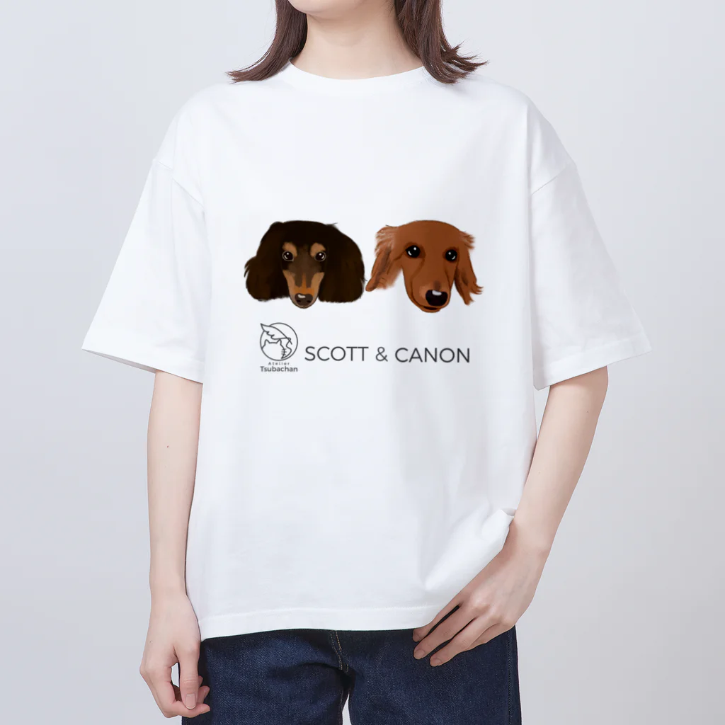 Atelier TsubachanのSCOTT,CANON オーバーサイズTシャツ