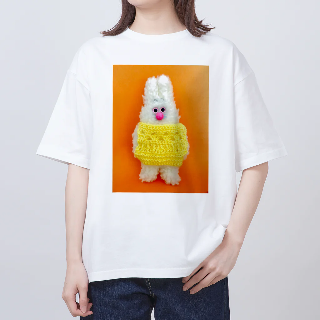 HARUNA AOKIのしゃぼんぼん・たまごニット Oversized T-Shirt