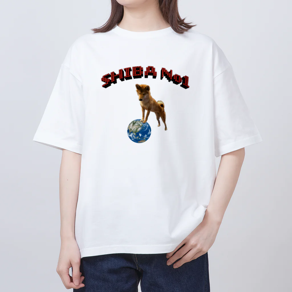 shiba X shibaのSHIBA  No1 オーバーサイズTシャツ