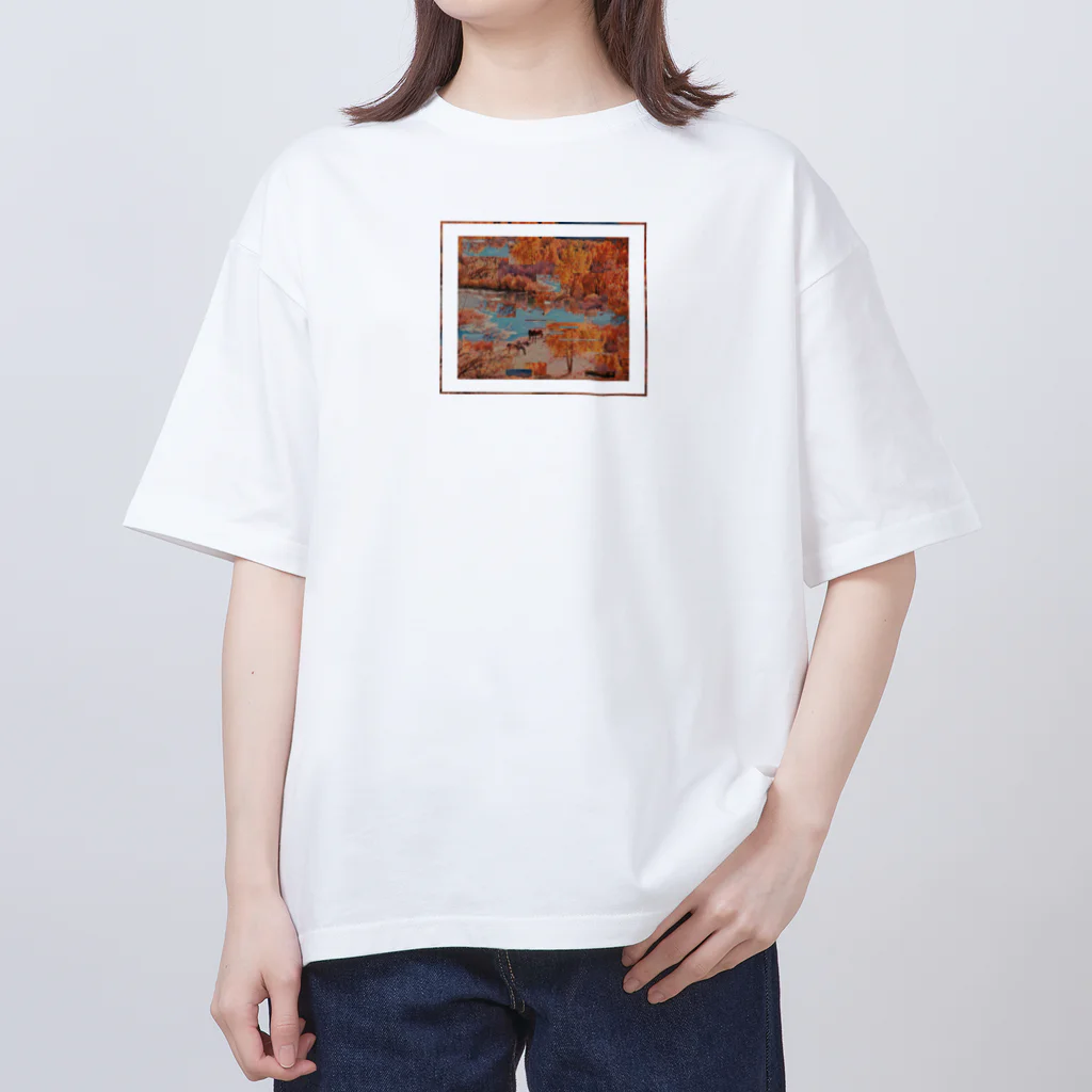 monocolor_collageの再構築８ オーバーサイズTシャツ