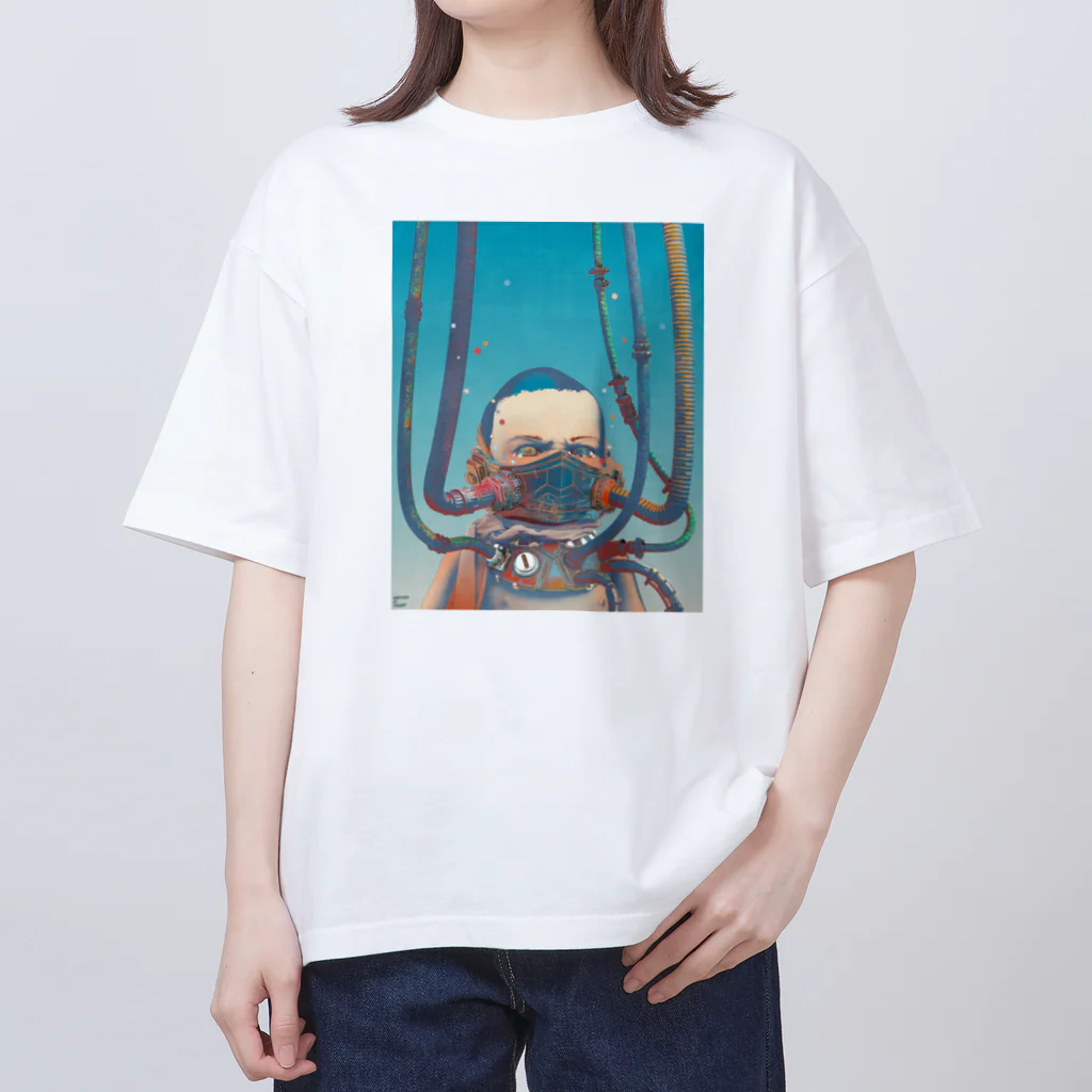 yukikuboのPIYOMARU-01-1 オーバーサイズTシャツ