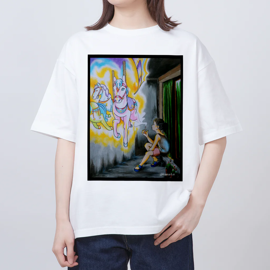 Shimura-mのメリーゴーランド Oversized T-Shirt