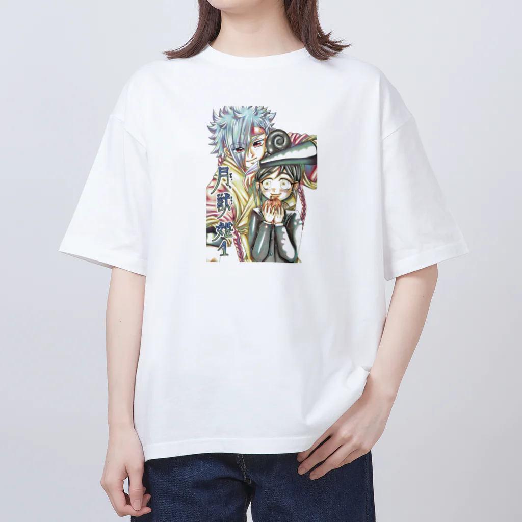 弐０Heartsの月獣姫 オーバーサイズTシャツ