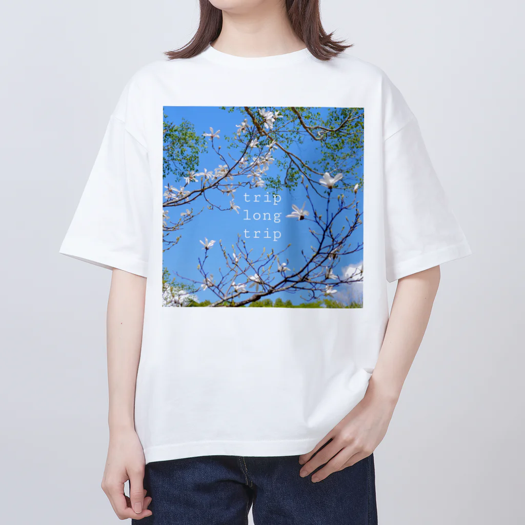 tamao244のtrip long trip オーバーサイズTシャツ