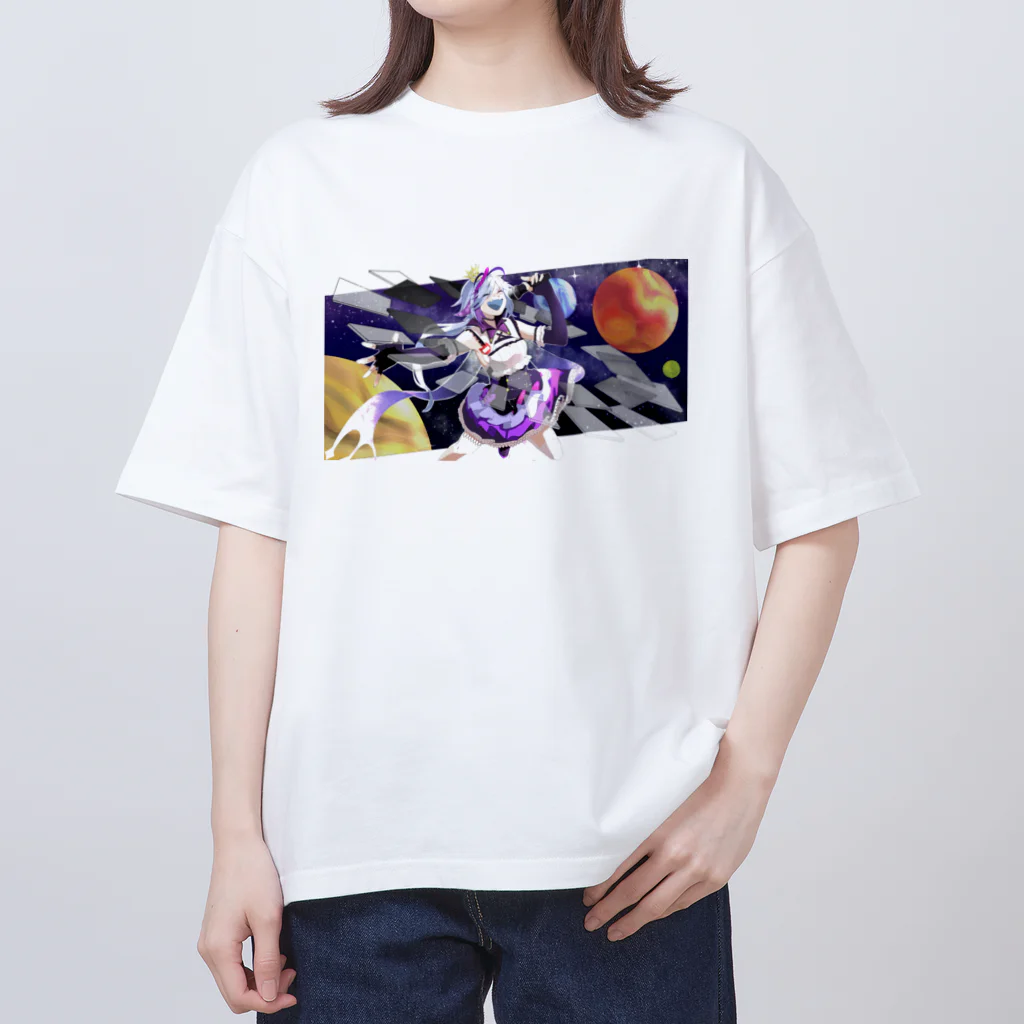 庵滝サタ🛸🪐少女レイ 歌ってみた！の🛸🪐💫 オーバーサイズTシャツ