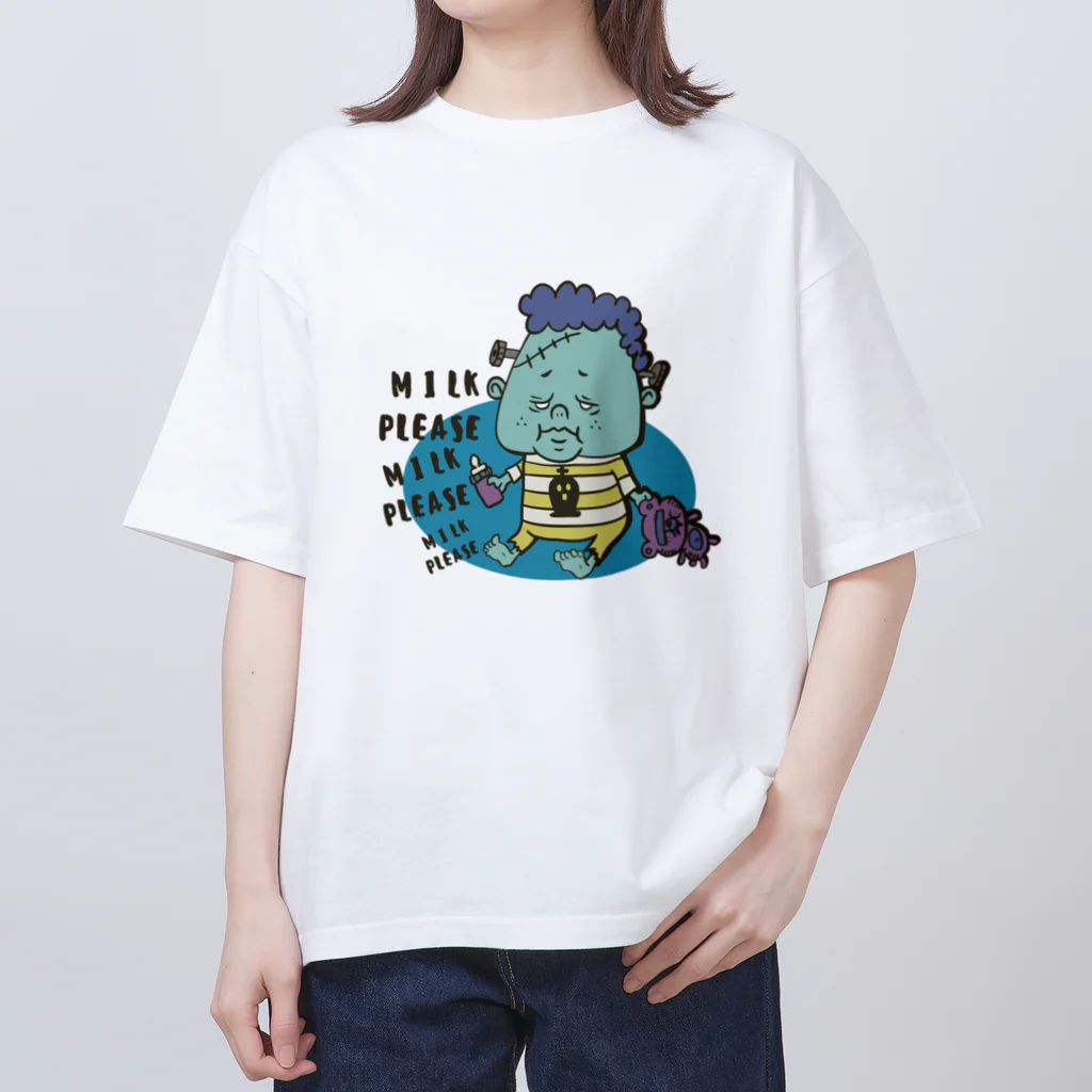 はなぺちゃとそばかすのフランケンチュタイン Oversized T-Shirt