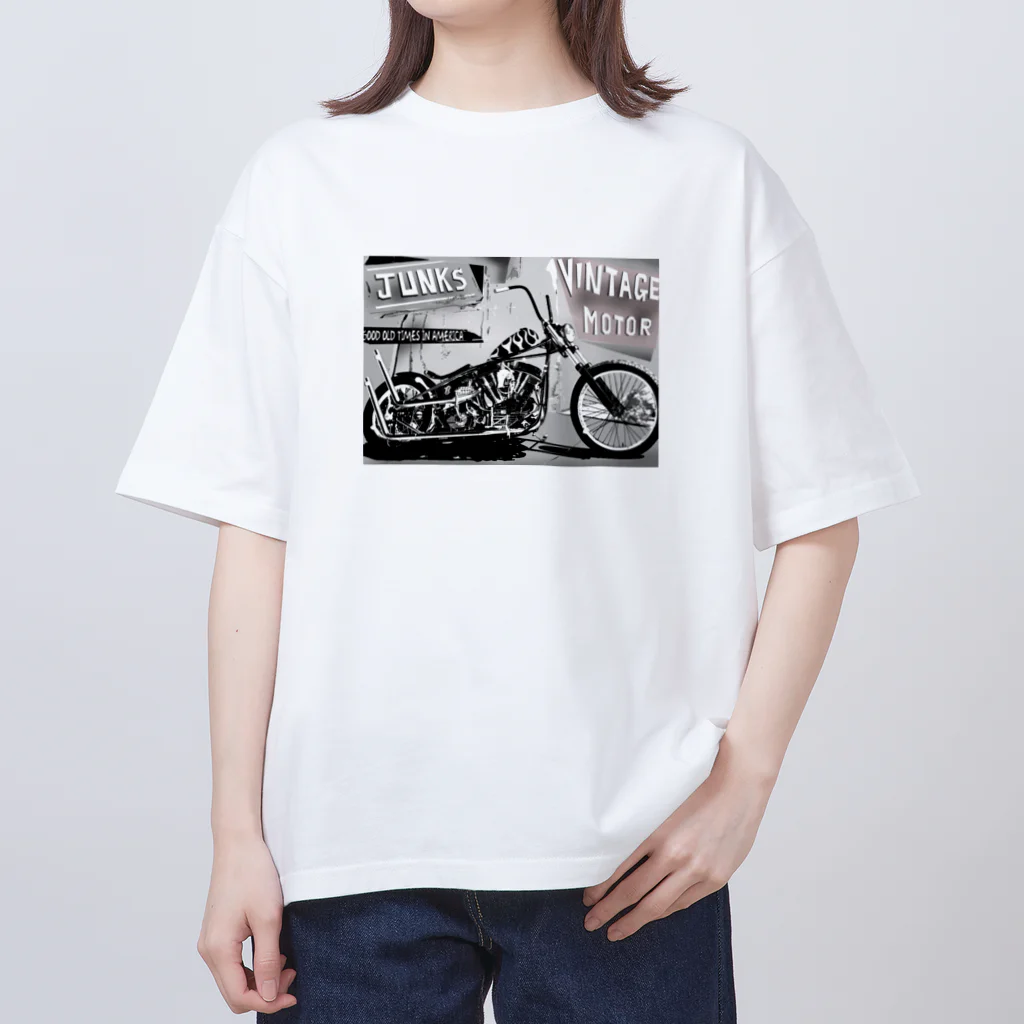 junksのバイク Oversized T-Shirt