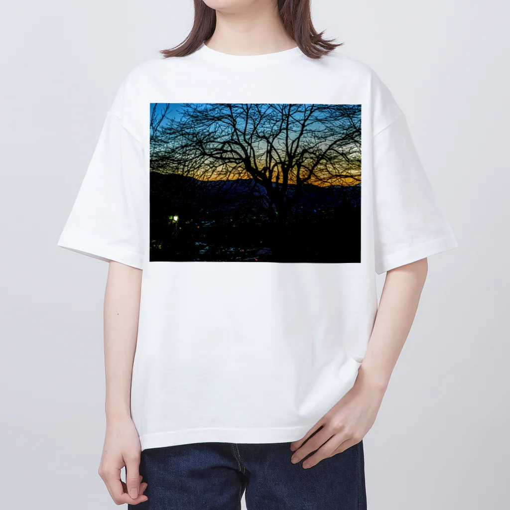 Heychoのyuyake Oversized T-Shirt