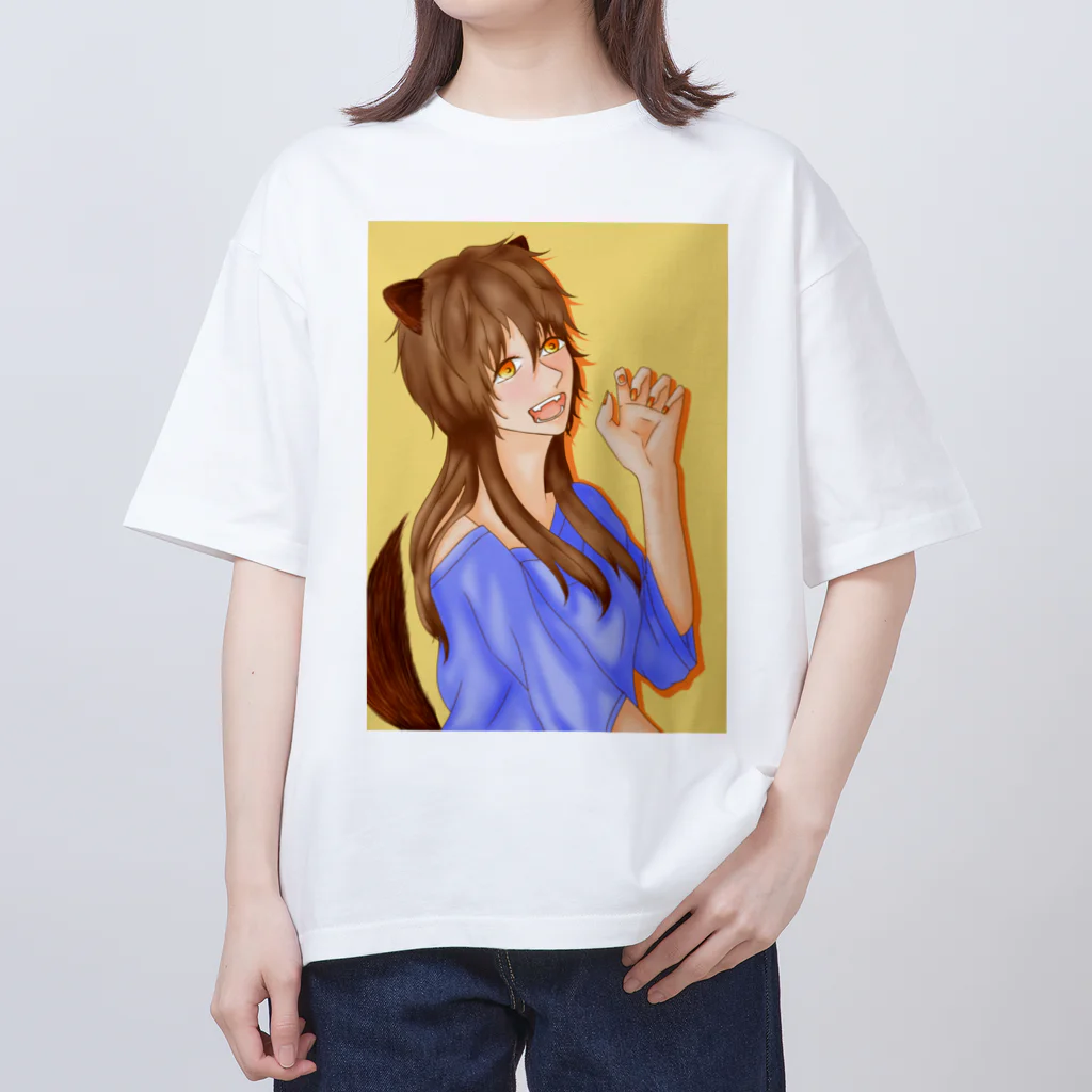 Smairyの犬系女子 オーバーサイズTシャツ