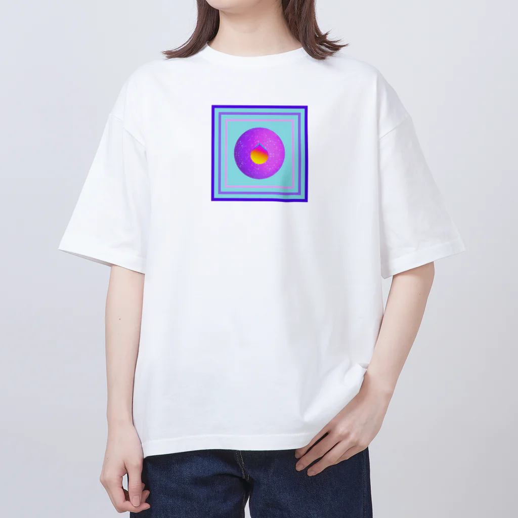 SUZURI.KEY-CHANの閃き・作品番号001 Oversized T-Shirt