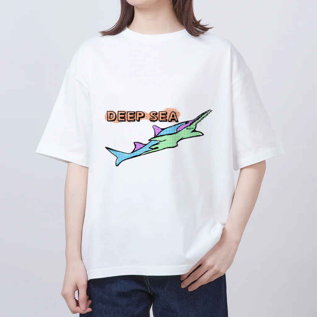 UKIPPAののこぎりざめ【深海魚シリーズ】DEEPSEA Oversized T-Shirt