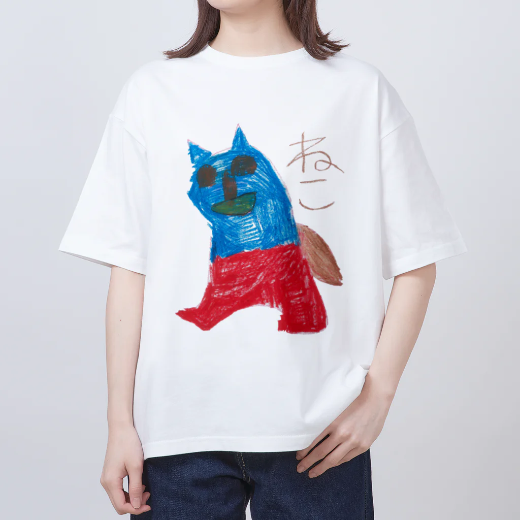 futaba_npoの「ねこ」 Oversized T-Shirt