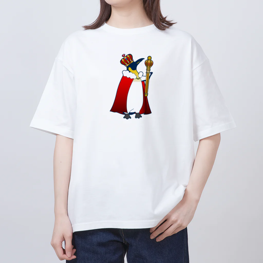 kosumamaのえらいペンギン オーバーサイズTシャツ