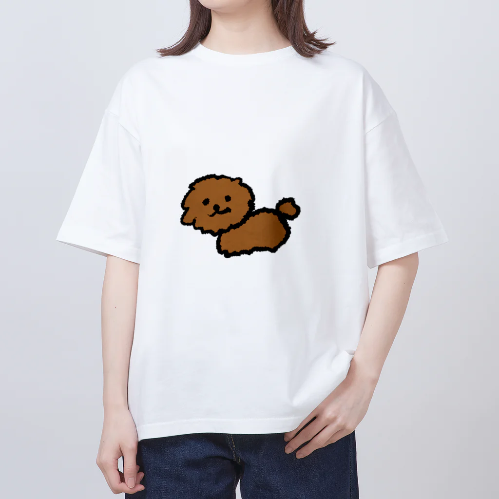 ほかほかアイスティーのもふもふちゃ〜ん Oversized T-Shirt