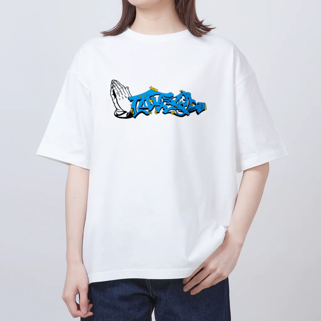 TellessAのTellessAロゴ オーバーサイズTシャツ