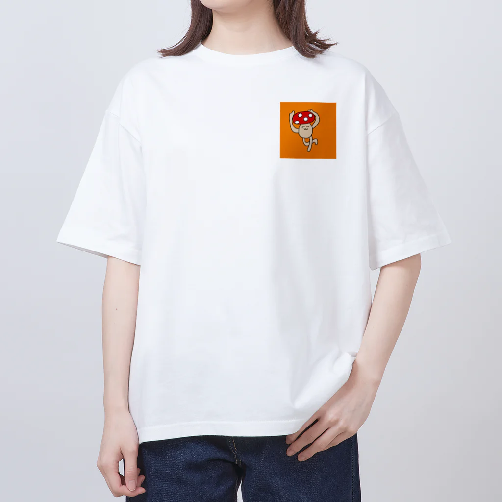 きのこのきんるいくんオーバーサイズTシャツ オーバーサイズTシャツ