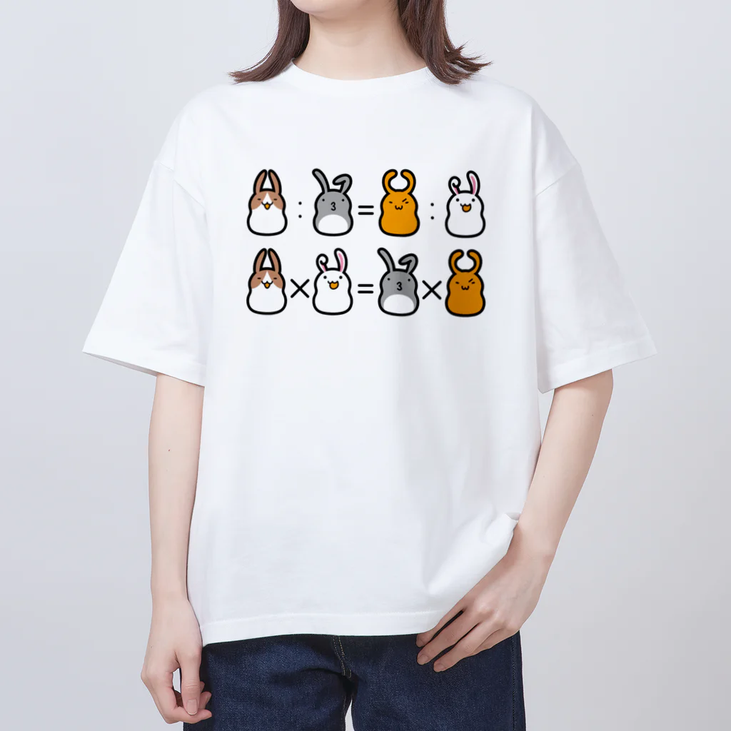 幸うさ.comの比例式 オーバーサイズTシャツ