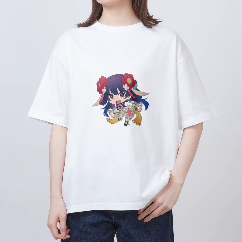 花琴いぐさ👻🌸妖怪Vtuberですのちびいぐさ オーバーサイズTシャツ