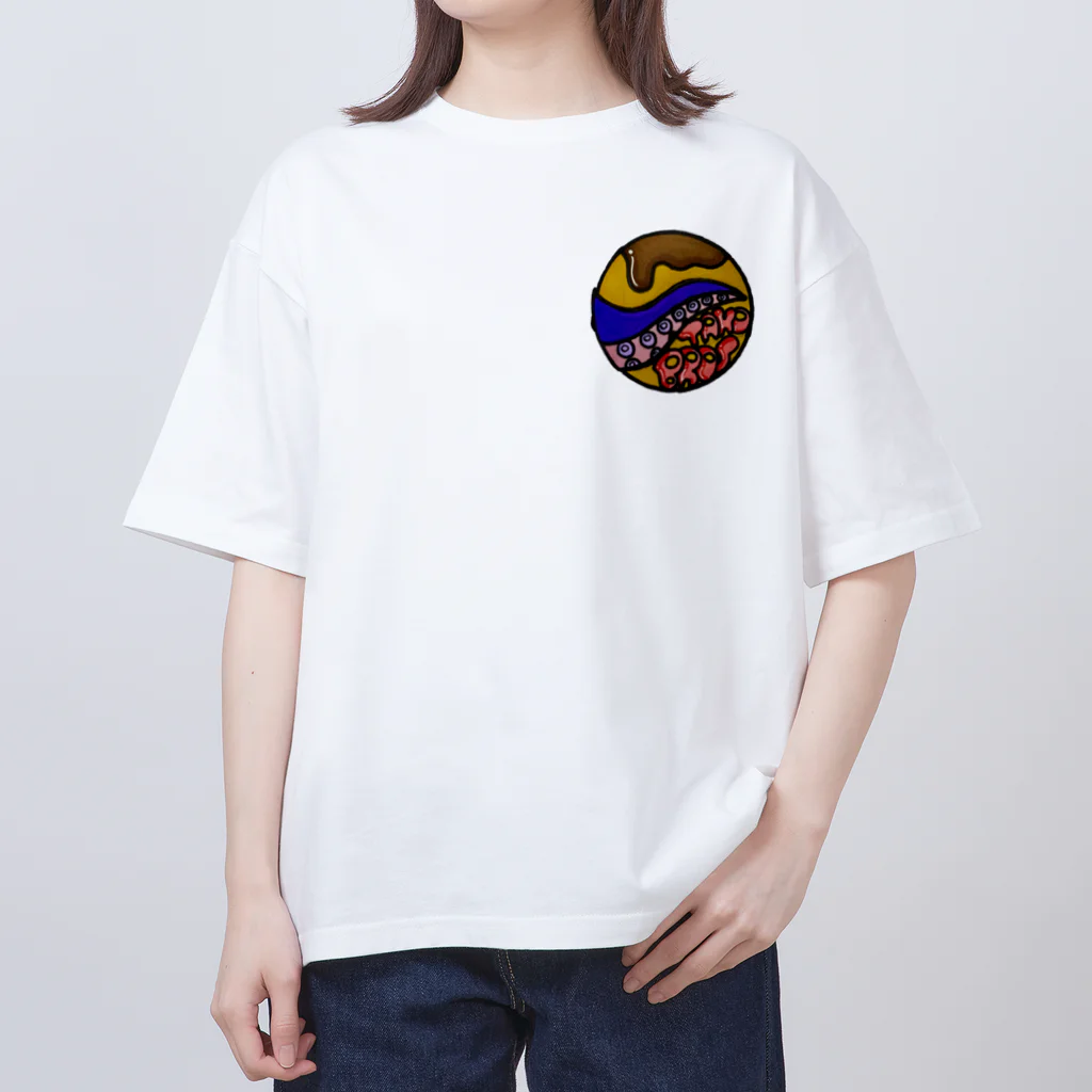 TAKOのタコヤキブラーザーズ オーバーサイズTシャツ